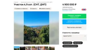 Земельный участок 300 кв.м, Краснодарский край, Сочи. Кадастровый номер 23:49:0000000:11534, расположенный по адресу: Краснодарский край, г. Сочи, р-н Адлерский, с. Вардане-Верино, 300 +/-6. Имущество находится в совместной собственности с супругом Гурьяновым С.Н.