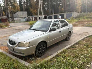 Hyundai Accent, 2004 года, 102 лс, 230822 км. Легковой автомобиль, марка: Hyundai, модель: Hyundai, год изготовления: 2004, цвет: светло-серый, изготовитель (страна): Россия, модель двигателя: G4ES, тип двигателя: бензиновый, двигатель №: 4743998, мощность двигателя, л. с. (кВт): 102, рабочий объем…