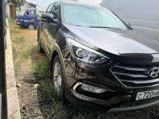 Hyundai Santa Fe 2017, 171 лс, полный привод, АКПП. Автомобиль легковой, марка: HYUNDAI, модель: SANTA FE, VIN: XWEST81CDH0001258, гос. рег. номер: С720НК45, год изготовления: 2017.