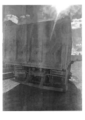 Камаз 6520-53, 2018 г.в., госномер К758СЕ82, VIN XTC652005J1392691, цвет оранжевый. В автомобиле отсутствует кабина, износ резины 90%, двигатель разбит, отсутствует радиатор, аккумулятор и мелкие детали.