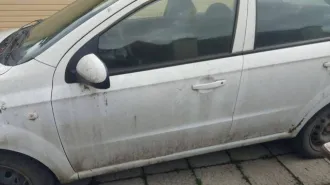 Chevrolet Aveo 2011 года, белый цвет. VIN: XUUSF69W9B0020526, госномер М832КО40. Находится в городе Малоярославец.