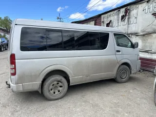 Toyota Hiace 2005 автомобиль марки Toyota модель Hiace 2005 г.в., номер кузова TRH214-0004107 В рабочее время с 10:00 до 16:00 предварительно созвонившись с организатором торгов Монгуш М. С. тел 89133454464, адрес местонахождения автомобиля Республика Тыва, г. Кызыл, База РПС