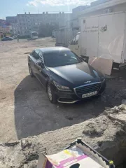 Genesis G80, 2017 года, 245 лс, 152 211 км, полный привод, АКПП еще Автомобиль Genesis G80, 2017 года выпуска, номер двигателя G4KL HA975264, VIN XWEGN411DH0000409, показания одометра: 152 211 км