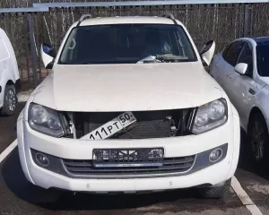 Volkswagen Amarok 2H, 2013 г., госномер В111РТ50, VIN WV1ZZZ2HZDH020983, цвет белый.