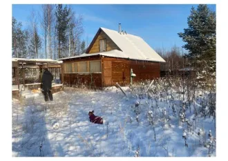 Дом 64,1 кв.м. и земельный участок 900 кв.м. в ХМАО-Югра, Сургутский район, сельское поселение Солнечный, ДНТ "Богдановское", улица 7, участок и дом №37.