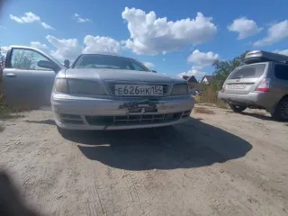 Nissan Cefiro 1997 года, 155 лс, 258148 км, АКПП. Транспортное средство, 1997 года выпуска, цвет белый (светло-серый). Заводится, на ходу. После аварии. Перед надо переваривать, и усиливать. Ест масло. Все пороги и арки переваривать, дно тоже гнилое, стойки, стаканы под замену. Коробка передач…