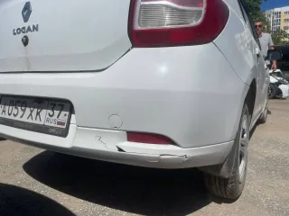 Renault Logan 2014, VIN X7L4SRAV450228586, год выпуска 2014, гос.номер А059ХК37. Автомобиль подлежит ремонту: на кузове есть ржавчина и царапины. Фактическое состояние транспортного средства определяется заинтересованным лицом при осмотре. Автомобиль является предметом залога по требованиям АО…