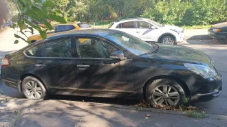 Nissan Teana 2012, VIN Z8NBBUJ32CS029743, гос. номер В184РО190, год выпуска 2012, пробег 188 731 км, КПП автомат, привод передний (машина битая, двигатель перебран, дважды перекрашен).