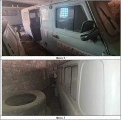 УАЗ-39629 2000 года выпуска, специальный санитарный автомобиль. VIN: XTT396290Y0029531, государственный номер Р 276 КА 26.