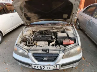 Hyundai Elantra 1.6 GLS 2004 легковой автомобиль, VIN: КМНDN41ВР4U907192, 2004 г.в., номер кузова: КМНDN41ВР4U907192, цвет кузова: серебристый, мощность: 105 л.с., госномер М062ТН 93. Автомобиль не на ходу, требуется ремонт двигателя. По кузову имеются многочисленные сколы, царапины, вмятины…