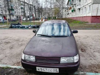 ВАЗ 2110 2004 года, цвет темно-малиновый, VIN ХТА21102040721018, госномер К947СС68.