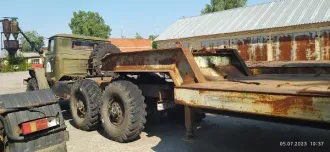 Прицеп ЧМЗАП-83981, заводской номер машины S0000673, 1995 год выпуска.