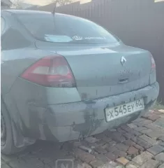 Мягина К.А а/м.Лот №1 Легковой автомобиль, марка: RENAULT, модель: MEGAN II, год изготовления: 2004 г.в., цвет: серо зеленый, VIN: VF1LM1A0H32282621, г/н: Х545ЕУ 60, разрешенная максимальная масса: 1840 кг, масса без нагрузки: 1475 кг свидетельство о регистрации 9926 № 905555, дата регистрации…