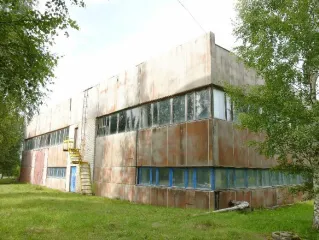 Здание растворно-бетонного узла общей полезной площадью 334,6 кв.м.