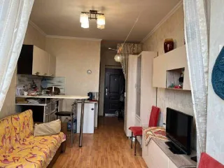 Квартира 21,1 кв.м, 1-комнатная, Помещение площадью 21,1 кв.м., -кадастровый номер: 23:43:0130063:153, адрес: г.Краснодар, п.Российский, ул.2-я Тверская, д.2/1, кв.30, назначение жилое, квартира, этаж.5 в залоге.