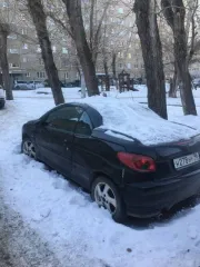 Peugeot 206 2004 года, черный цвет. VIN: VF32DNFUR44142927, ПТС: 66TM 596839, госномер: Н278НУ96. Производство: Франция. Бензиновый двигатель 110 л.с. Максимальная масса 1677 кг, снаряженная масса 1177 кг.