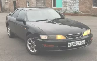 Автомобиль ТОЙОТА КАРИНА ЕД, № кузова: ST2020015200, год выпуска 1993, цвет зеленый, гос. номер С840ХТ54  ржавчина по кузову, ржавое днище .