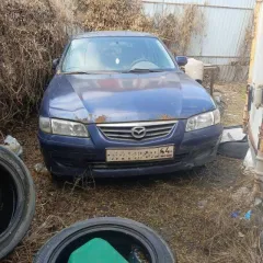 Mazda 626, 2001 года, 101 л.с., 300000 км. Легковой автомобиль, марка: Mazda 626, год изготовления: 2001, VIN: JMZGF14R201405886, мощность двигателя, л. с. (кВт): 101 (74). Пробег уточнять при осмотре.