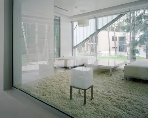 Дом 953,5 кв.м и земельный участок 3357 кв.м в Московской области, Одинцовский район, сельское поселение Горское, поселок Горки-2, ПДСК «Беркут-5». Кадастровый номер участка: 50:20:0040651:120. Кадастровый номер дома: 50:20:0040651:180. Встроенные стеллажи (5 шт), диваны желтого цвета (2 шт)…