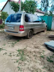 Kia Carnival 2004 года, 144 лс, 209100 км, VIN-номер X4XUP751250000325. Автомобиль марки Kia модель Karnival (КИА Карнивал UP7512) 2004 г.в.
