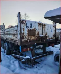 Полуприцеп МАЗ 938662013, 2003 года, марка: МАЗ, модель: 938662013, VIN: Y3M93866230005803, гос. рег. номер: ВМ598674, год изготовления: 2003