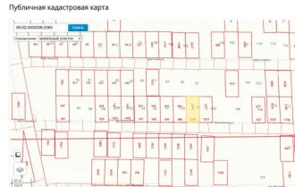 Земельный участок в Ингушетии, 800 кв.м., с кадастровым номером: 06:02:0000006:2084, расположенный по адресу: Российская Федерация, Республика Ингушетия, г. Сунжа, ул. Московская, д. 102.