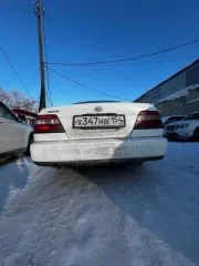 Nissan Bluebird 2000 года, 145 л.с., пробег 322867 км, АКПП. Государственный регистрационный знак Х347НВ154, номер двигателя SR20 262457B, рабочий объем 1998 куб.см, бензиновый двигатель, правый руль, цвет белый. Тип транспортного средства: легковой седан, масса без нагрузки 1200 кг, максимальная…