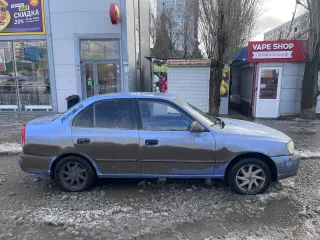 Hyundai Accent 2006 Автомобиль марки HYUNDAI, модель Accent, 2006 г.в., VIN-номер: X7MCF41BP6M077184, шасси (рама): отсутствует, цвет кузова: фиолетовый, мощность двигателя, л.с. (кВт): 90 (66), рабочий объем двигателя, куб. см.: 1495, тип двигателя: бензиновый на бензине, экологический класс…
