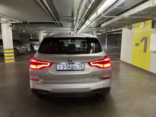 Автомобиль BMW X3 xDrive30d 2018 года выпуска, VIN: X4XKJ79400LD56912, цвет серебристый.