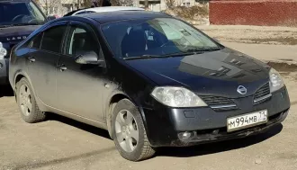Автомобиль марки НИССАН PRIMERA 2.0 ELEGANCE, 2005 г.в., VIN: SJNBCAP12U2258586, ГРЗ: М994МВ71  цвет: черный
