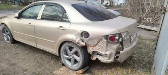 Mazda 6 2002 легковой автомобиль, марка: МАЗДА 6, год изготовления: 2002, цвет: СЕРО-ЗОЛОТИСТЫЙ, VIN: JMZGG12B231136316, ПТС: 22ОН794774, г/н: К158ХТ22, двигатель №: 213274, мощность двигателя, л. с. (кВт): 120 (88), кузов №: MZGG12B231136316.