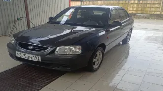 HYUNDAI Accent 2008, модель: год изготовления: 2008, VIN: X7MCF41GP8M175558 <p>HYUNDAI Accent, модель: Легковой седан, год изготовления: 2008, цвет: синий, VIN: X7MCF41GP8M175558, ПТС: 61 МС 345 992, г/н: H875BH193, разрешенная максимальная масса 1555 кг, масса без нагрузки 1176 кг, вид…