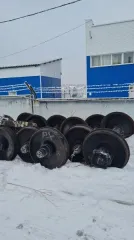 Колесные пары №№ 29-936363-91, 5-77246-90, 5-103031-10, 29-093110-03, 39-34061-90, 5-507115-09, 29-415937-84, 29-44581-90, 29-800359-92, 29-779175-92, 39-848975-06, 29-940104-10, 5-226041-12, 5-667675-95, 5-4555-92, 5-742652-06 (общее количество 16), боковые рамы №№ 14-63590, 14-62740-1999 (2 шт)…