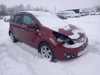 тс nissan note,  год выпуска 2011 автомобиль модель nissan note, год выпуска 2011, двигатель № 129471c, кузов № sjnfcae11u2131762, цвет красный.