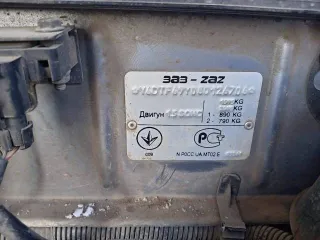 Chevrolet Lanos 2008 года, VIN Y6DTF69Y080126706, госномер К186УМ702. Автомобиль не на ходу, требуется ремонт двигателя.