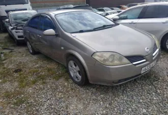 Nissan Primera 2004 года, 116 л.с., 450000 км. Транспортное средство - легковой автомобиль NISSAN PRIMERA 1.8 ELEGANCE, 2004 года выпуска, VIN: SJNBBAP12U0216798, ГРЗ У633ЕА123. Транспортное средство находится в