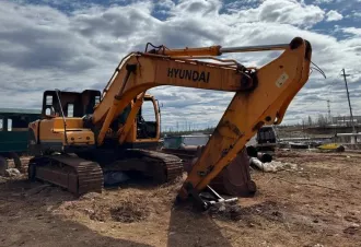 Hyundai R300LC-9S, 2015 года выпуска, номер рамы HHKHZ810PE0001267, ГРЗ 5799НТ77. Отсутствуют ключи, техника разукомплектована, годные остатки. Ознакомление с имуществом производится по адресу: Российская Федерация, Республика Саха (Якутия), Мирнинский район, Ботуобуйинский наслег…