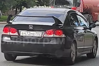 Автомобиль легковой марки: HONDA, модель: Civic, год выпуска: 2010г., идентификационный номер  VIN : NLAFD7530AW050106, регистрационный знак: В472МЕ702. Объем: 1799 см3 Мощность: 140 л.с Цвет черный Пробег 257000 км Есть ограничение Имущество находится в залоге у ПАО Совкомбанк
