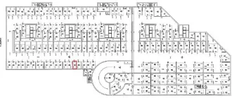 Нежилое помещение 12,4 м² в Москве по адресу: ул. Новаторов д.4, корп. 4. Подвал № 0, помещение I, м/м 15, комн.53. Кадастровый номер 77:06:0003013:9198