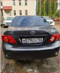 Toyota Corolla 2007 года, VIN: JTNBV58EX0J003274, цвет серый, ПТС: 19 УС 806831.