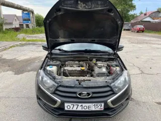 Lada Granta 2023 года, 89 л.с., пробег 83 150 км. Автомобиль легковой, марка LADA, модель GRANTA, VIN: XTA219140P0479426, гос. номер: О771ОЕ159, год изготовления: 2023.