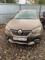 Renault Logan 2019 года, государственный номер О437РК43, VIN: X7L4SRLVG62416183. Без ключей и документов. Рабочее состояние не проверялось.