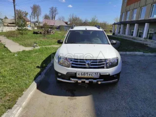 Автомобиль RENAULT DUSTER 2013 года выпуска Автомобиль RENAULT DUSTER 2013 года выпуска, мощность двигателя: кВт/л.с. 99,3/135, государственный номер К 681 УС 13 идентификационный номер: VIN Х7LHSRDJN49197982, цвет: белый, пробег до 40000 км, СТС, ПТС и ключи в наличии.