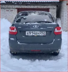 Lada Granta 2018 года, 87 л.с., пробег 111111 км. VIN: XTA219110J0292789.