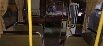 Автобус ПАЗ 32053, государственный регистрационный знак В 032 УМ13rus.
