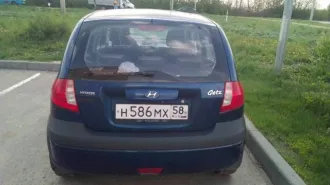 Hyundai Getz, 2006 года, 97 л.с. Автомобиль легковой, марка: HYUNDAI, модель: GETZ GL 1.4, VIN: KMHBT51DP6U541246, гос. рег. номер: Н586МХ58, год изготовления: 2006
