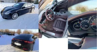 Porsche Panamera 4, 2020 года выпуска, VIN: WP0ZZZ97ZLL102571, цвет черный, г/н А 012 АА 93rus, 330 лс, пробег 10474 км, полный привод, АКПП.