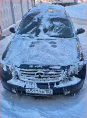 Infiniti fx 35, 2005 infinti fx, 2005 года, 284 лс, 210214 км, полный привод, акпп еще транспортное средство – легковой автомобиль марка /модель – infiniti fx 35, год выпуска – 2005, vin – jnras08w25x211724, гос.номер - а511ув122