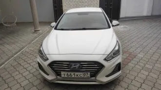 Hyundai Sonata 2018 года, 150 лс, 195845 км, АКПП. Транспортное средство: Hyundai Sonata, Идентификационный номер (VIN номер): XWEE341CBK0002457, Год выпуска: 2018 гос.номер Т661КС07. Состояние авто удовлетворительное, требует диагностики двигателя, АККП и ходовой части. Не большие сколы на…