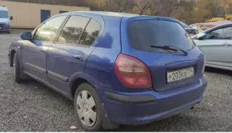 Транспортное средство Nissan Almera, 2000 г.в., VIN SJNFAAN16U0024555, ГРЗ Р203КВ774, цвет: Синий. На хранении у финансового управляющего.